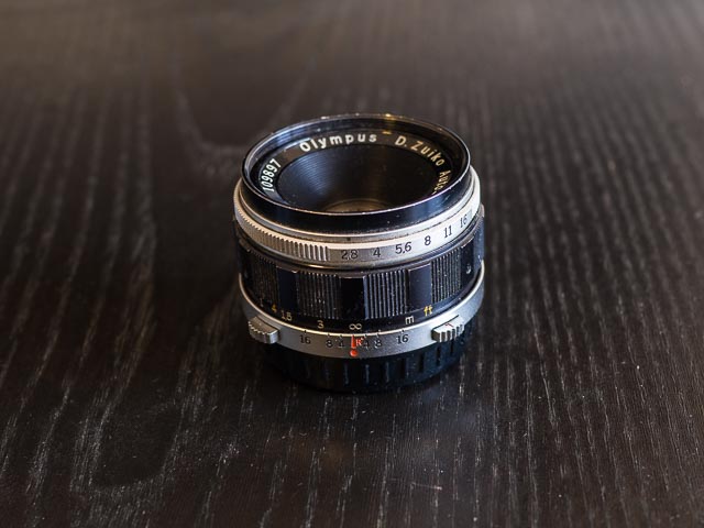38mm f/2.8 non-pancake lens