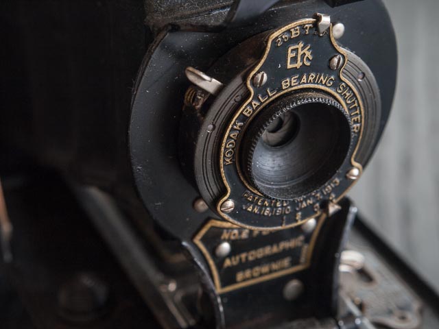 no 2c folding autographic brownie