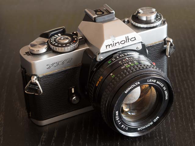 Minolta XD-7 - Classic analogue - Christopher J Osborne