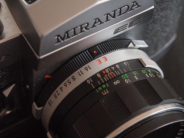 Miranda Auto Sensorex EE lens detail