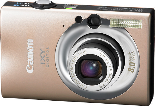 Canon Digital Ixus 80 IS in champagne