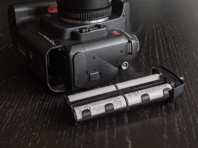 Fujifilm FinePix S2 Pro AA batteries for the digital side of things
