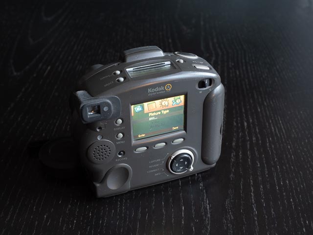 Kodak DC260 Zoom back.