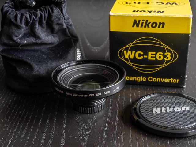 Nikon WC-E63 wide-angle conversion lens
