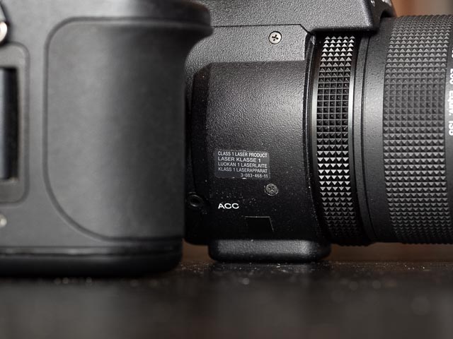 The place to move your magnet to on the Sony F828 to move the cameras IRCut filter away from the sensor.