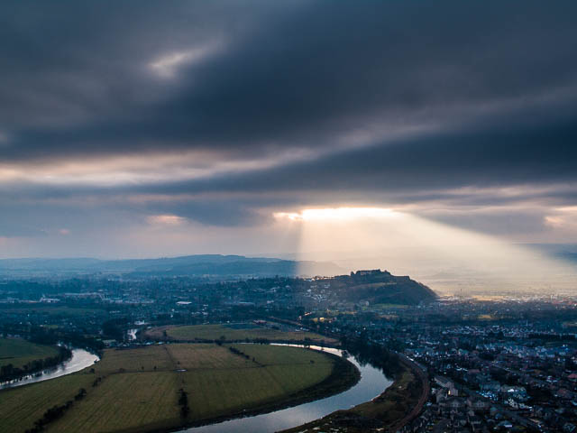 Stirling Castle from the Wallace Monument - 2011 - Pentax K-7 + SMC Pentax DA Limited 21mm f3.2