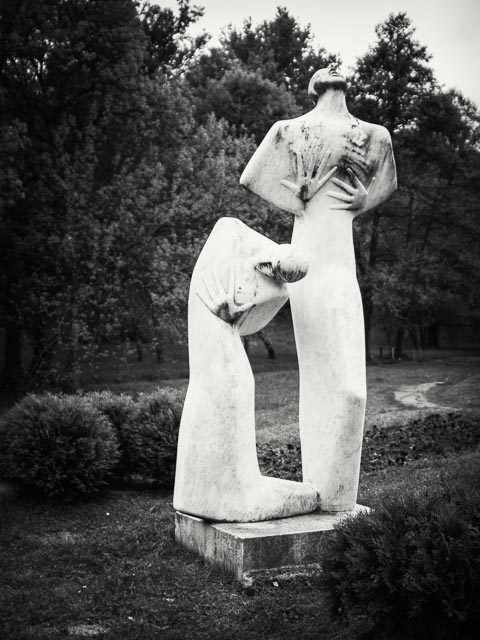 Monument of pain and defiance - October in Kragujevac Memorial Park