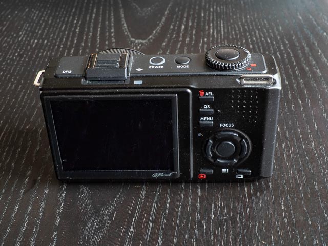 Sigma DP2 Merrill back