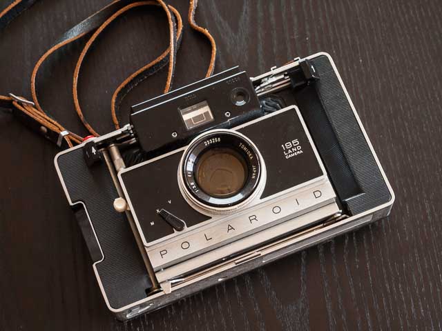 polaroid 195 land camera