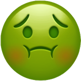 Nauseated emoji